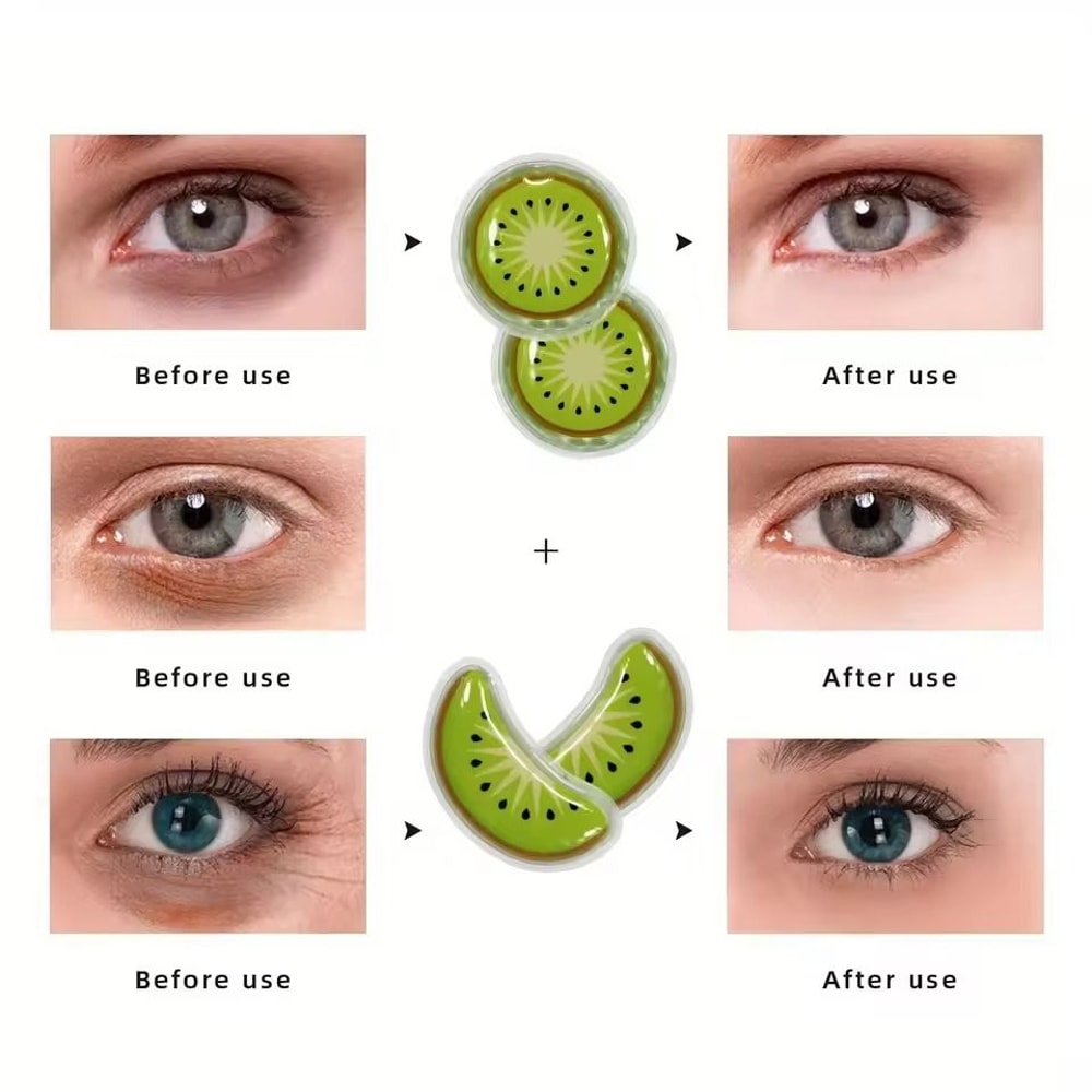 Reusable Gel Eye Pads Set For Hot And Cold Therapy Cooling Under Eye Treatment For Redness And Rela 4