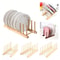 Wooden Kitchen Dish Drying Rack Storage Shelf Organizer 2