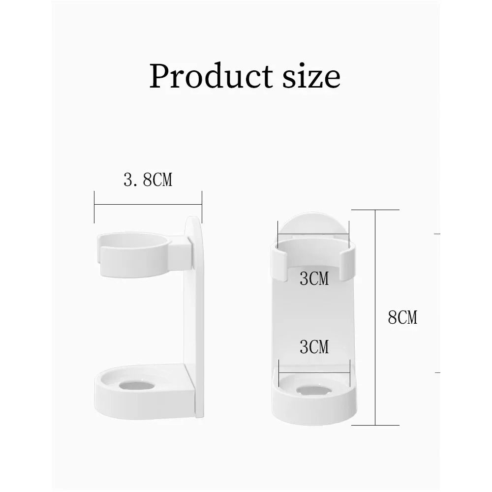 Non Slip Wall Mounted Traceless Toothbrush Stand Holder Adjustable Space Saving Bathroom Toothbrush 5