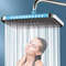 High Pressure Rotating Water Saving Shower Head 14 Inch Top Spray 1