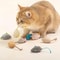Simulated Plush Mouse Cat Toy Set Durable Scratch Resistant Cat Play Toy 0