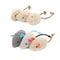 Simulated Plush Mouse Cat Toy Set Durable Scratch Resistant Cat Play Toy 3