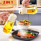 Press Type Glass Oil Spray Bottle For Cooking Baking And BBQ 0