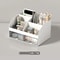 Office Desktop Storage Box Organizer With Dual Drawers 5