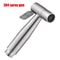 Bathroom Handheld Toilet Spray Set With Double Outlet Corner Valve 11