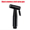 Bathroom Handheld Toilet Spray Set With Double Outlet Corner Valve 12