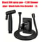 Bathroom Handheld Toilet Spray Set With Double Outlet Corner Valve 24