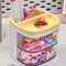 Cute Two Layer Hair Accessories Storage Box For Kids Desk And Jewelry Organization 7