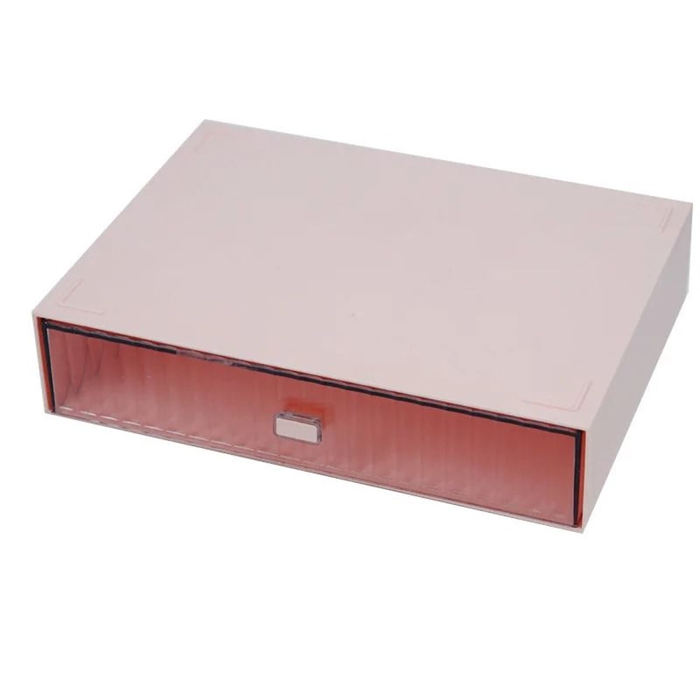 Acrylic Desktop Storage Box With Clear Drawers For Pens Makeup And Stationery 9