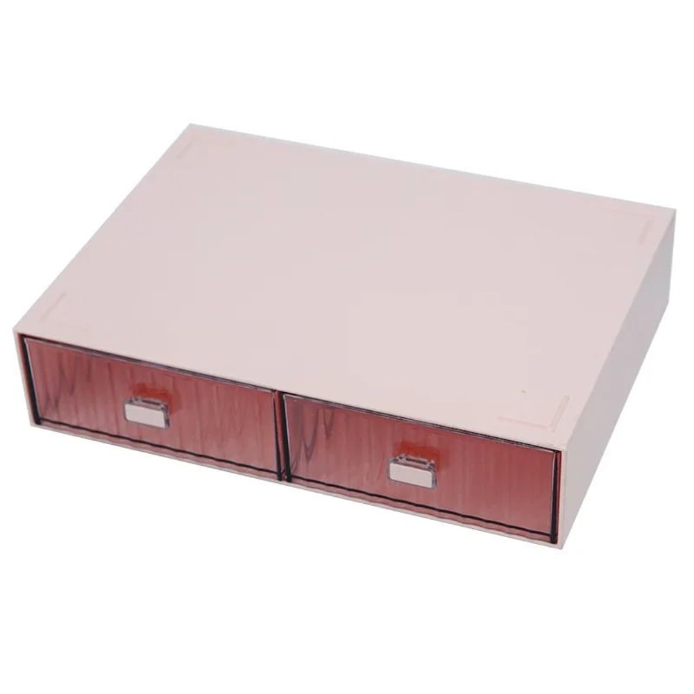 Acrylic Desktop Storage Box With Clear Drawers For Pens Makeup And Stationery 12