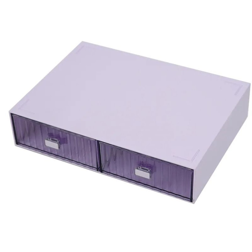 Acrylic Desktop Storage Box With Clear Drawers For Pens Makeup And Stationery 13