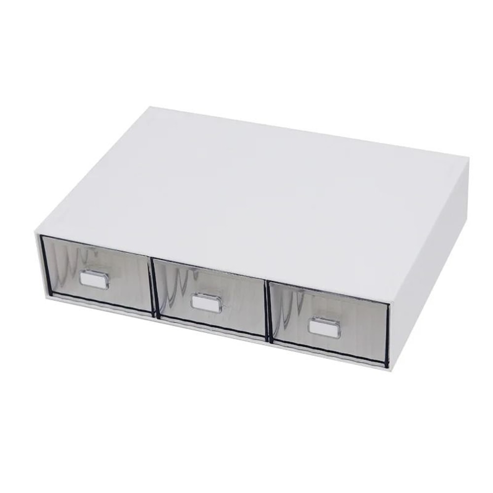 Acrylic Desktop Storage Box With Clear Drawers For Pens Makeup And Stationery 14