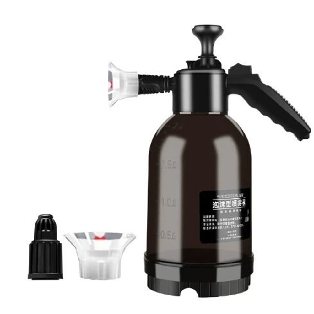 Premium Plastic Pressure Spray Bottle With Adjustable Nozzle For Gardening And Cleaning 10