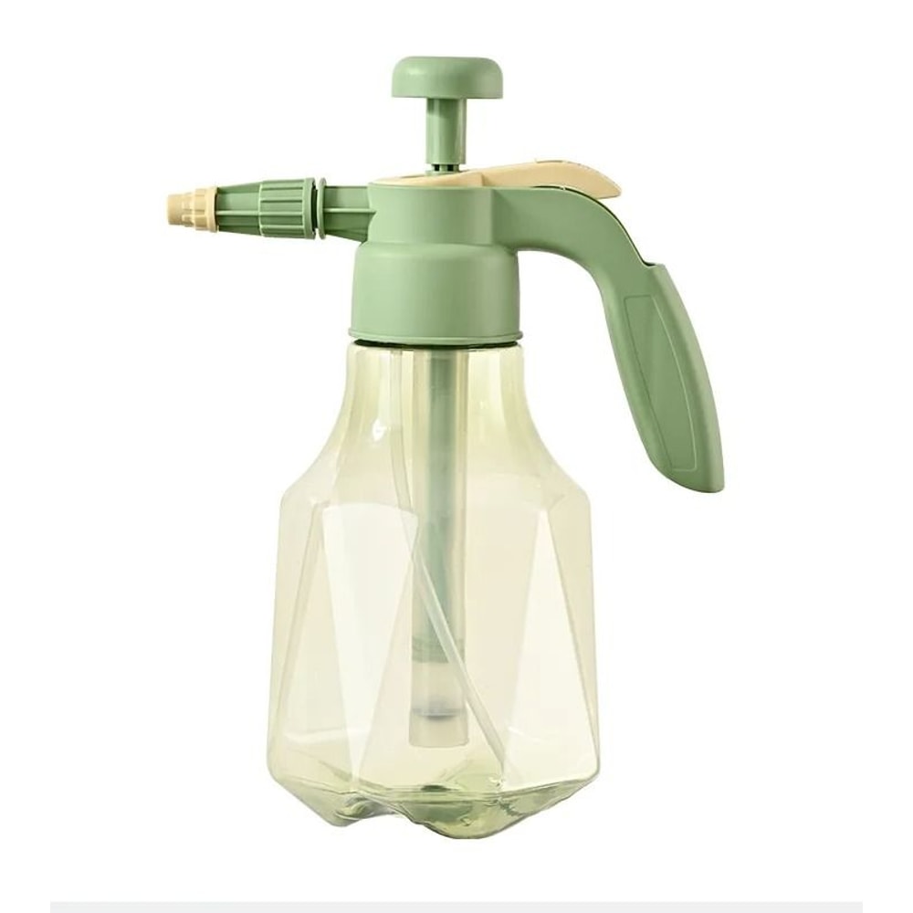 Premium Plastic Pressure Spray Bottle With Adjustable Nozzle For Gardening And Cleaning 13
