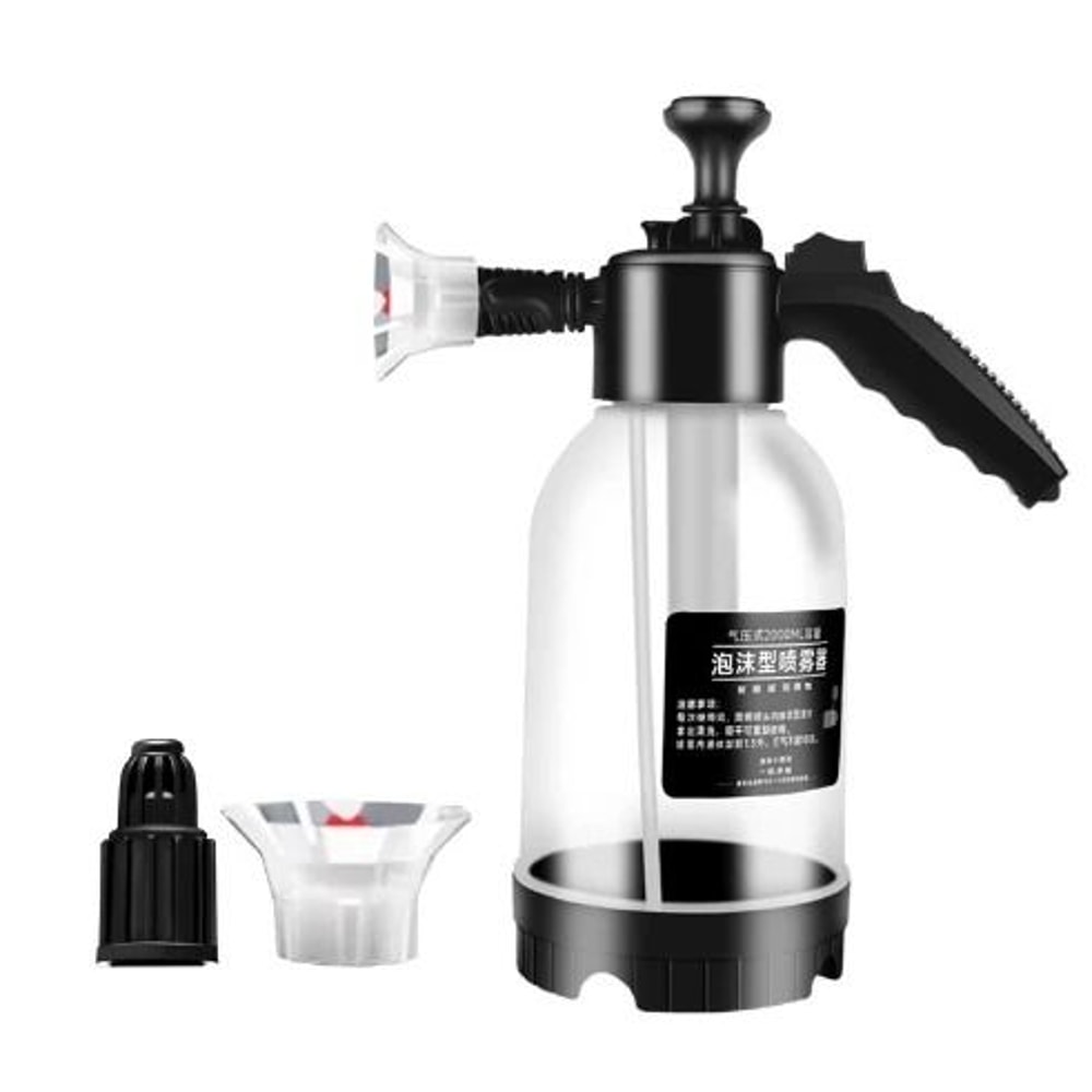 Premium Plastic Pressure Spray Bottle With Adjustable Nozzle For Gardening And Cleaning 7