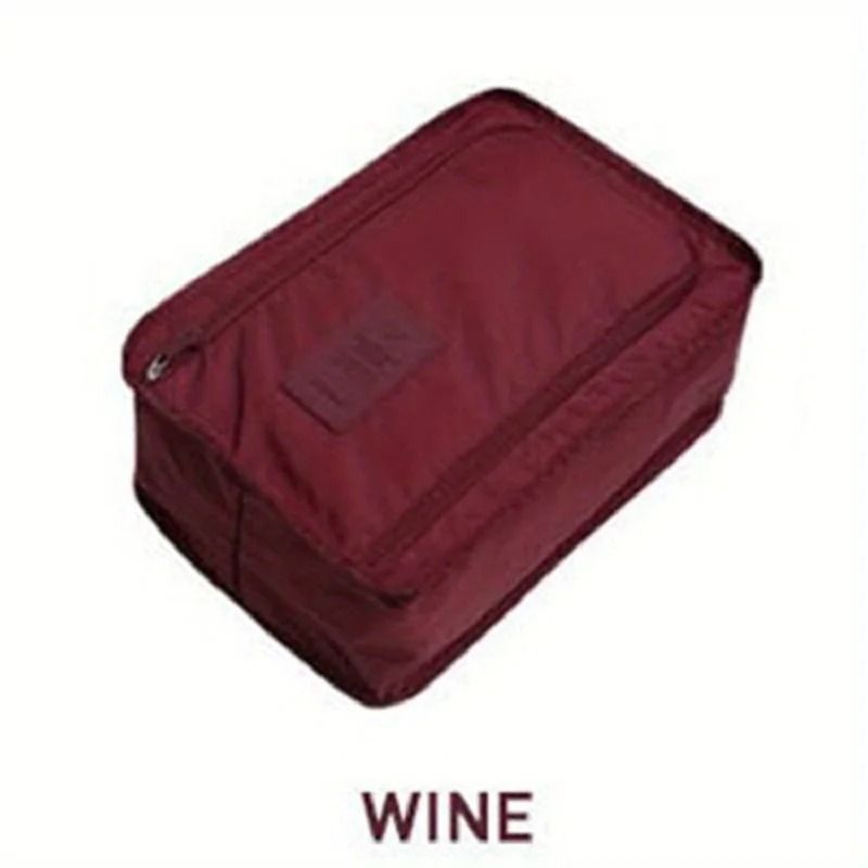 Portable Folding Travel Shoe Bag With Waterproof Nylon Mesh For Beach And Storage Use 5