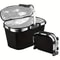 Foldable Insulated Picnic Basket With Aluminum Frame For Outdoor Food Storage 0