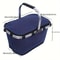 Foldable Insulated Picnic Basket With Aluminum Frame For Outdoor Food Storage 2
