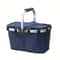 Foldable Insulated Picnic Basket With Aluminum Frame For Outdoor Food Storage 7