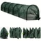 Collapsible Black Mesh Tunnel For Garden Protection And Greenhouse Use 0