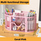 Mesh Desk Organizer With Multi Compartments For Office And Workspace Storage 2