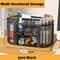 Mesh Desk Organizer With Multi Compartments For Office And Workspace Storage 5