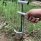 Stainless Steel Handheld Garden Transplanter For Seedlings And Small Plants 1