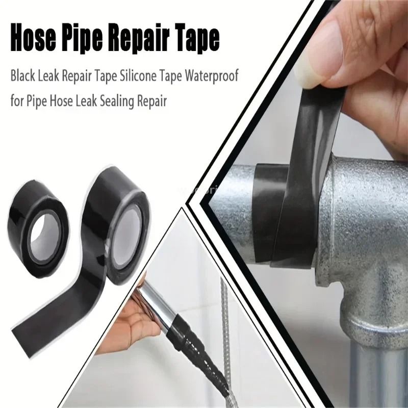 Waterproof Silicone Self Adhesive Repair Tape For High Pressure Pipe Sealing 1
