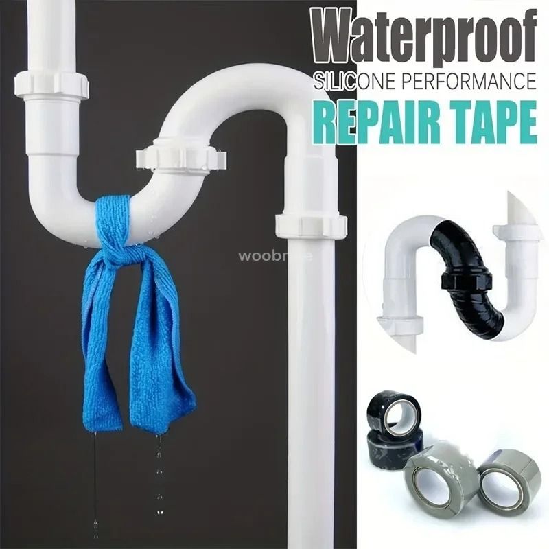 Waterproof Silicone Self Adhesive Repair Tape For High Pressure Pipe Sealing 3