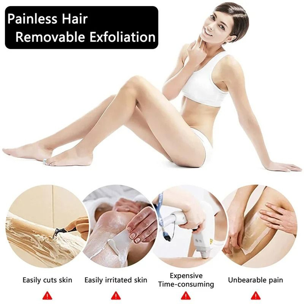 Nano Crystal Hair Removal Eraser For Gentle Exfoliation And Painless Depilation 1