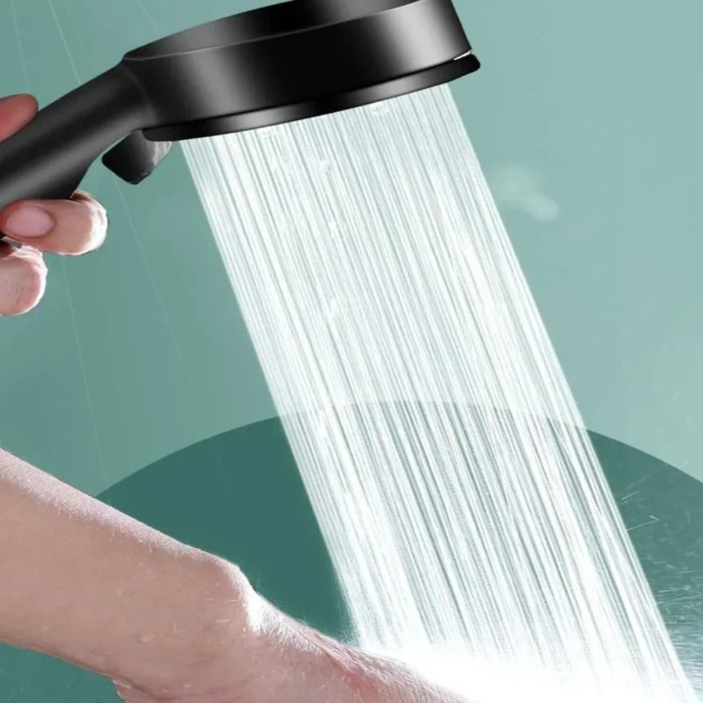 Water Saving High Pressure Shower Head With Adjustable Modes And One Key Stop 5