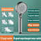 Water Saving High Pressure Shower Head With Adjustable Modes And One Key Stop 8
