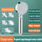 Water Saving High Pressure Shower Head With Adjustable Modes And One Key Stop 9