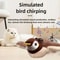 Rechargeable Chirping Flapping Bird Cat Toy With Catnip For Indoor Play 3