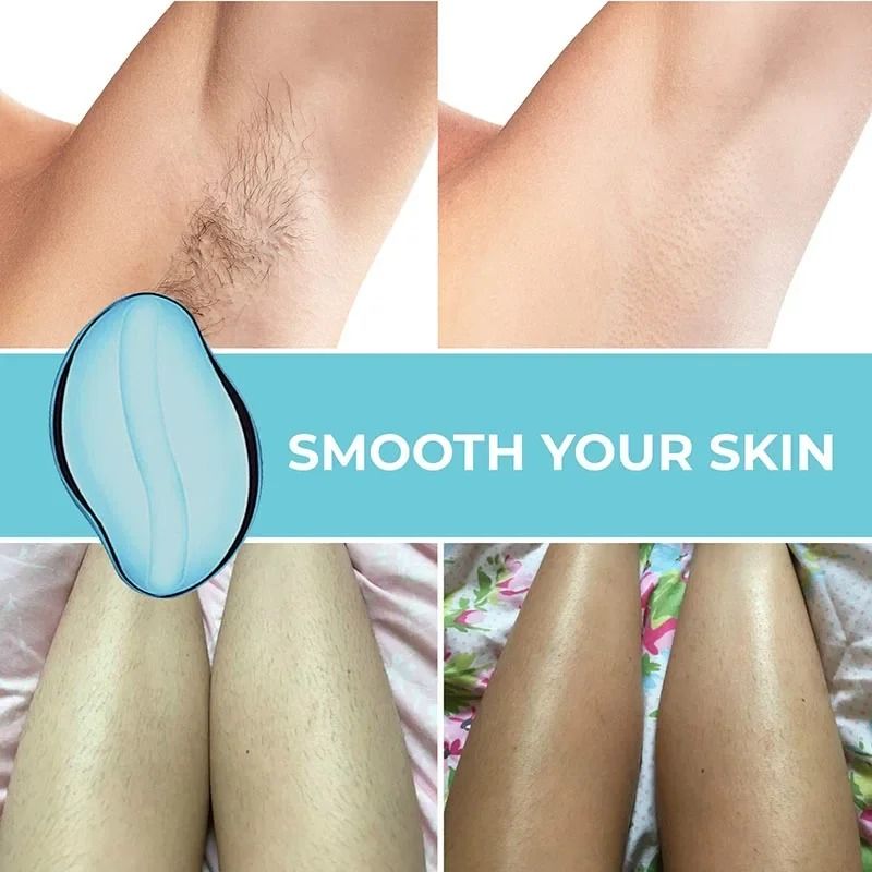 Nano Crystal Epilator Hair Removal Tool For Smooth Skin Exfoliating Body Care 0