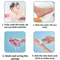 Three Dimensional Bath Sponge Body Scrubber For Gentle Exfoliating And Daily Shower Cleaning 3