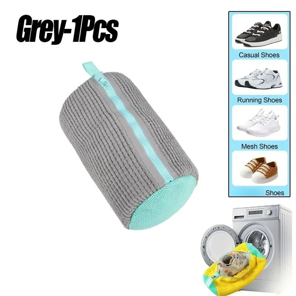 Machine Washable Shoe Laundry Bag With Soft Fiber Liner And Adjustable Strap 9