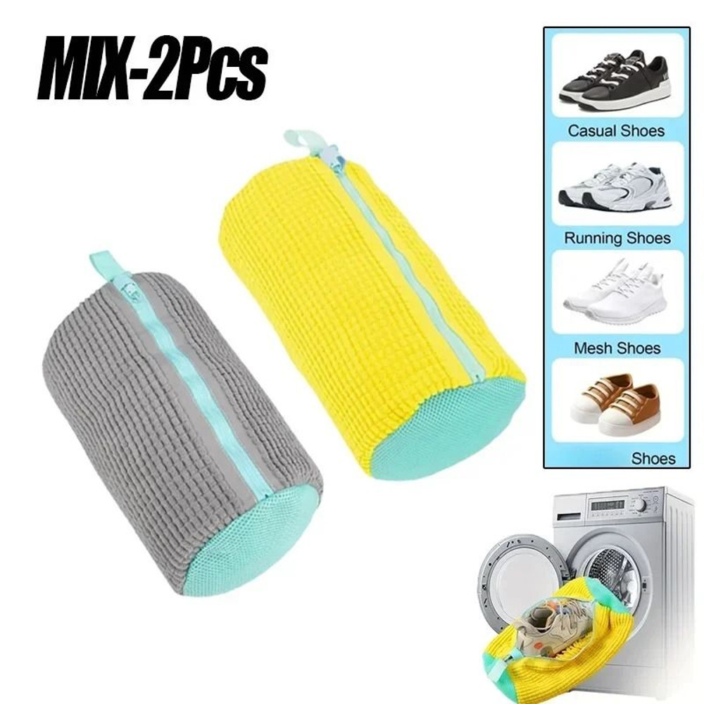 Machine Washable Shoe Laundry Bag With Soft Fiber Liner And Adjustable Strap 11