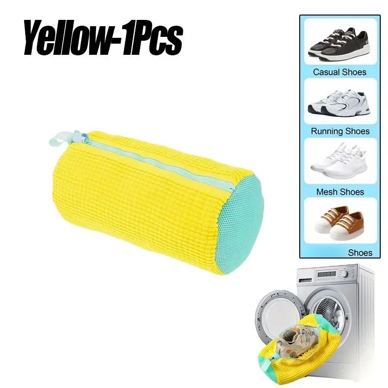 Machine Washable Shoe Laundry Bag With Soft Fiber Liner And Adjustable Strap 7