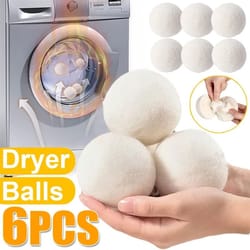 wool dryer balls reusable laundry softening balls for home drying