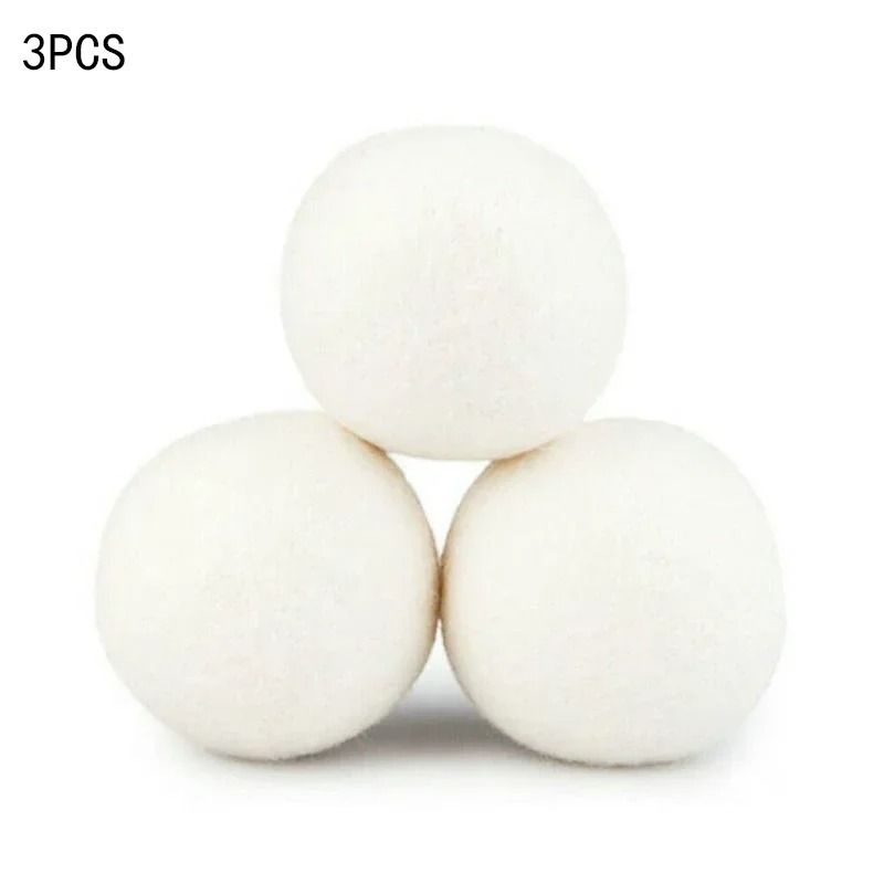 Wool Dryer Balls Reusable Laundry Softening Balls For Home Drying 7