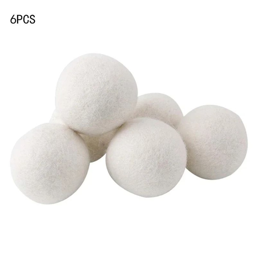 Wool Dryer Balls Reusable Laundry Softening Balls For Home Drying 8