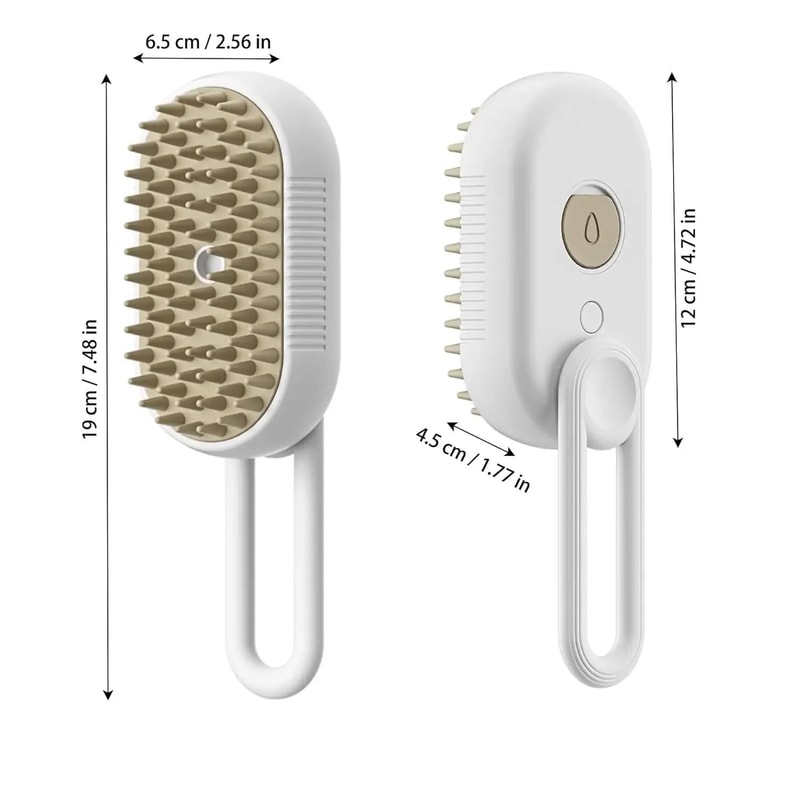 Pet Steam Brush Three In One Grooming Comb For Cats And Dogs 7