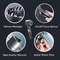 High Pressure Water Saving Shower Head With Adjustable Modes And Filter 2