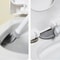 Wall Mounted Silicone Toilet Brush With Soft Bristles And Compact Holder 3