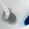 Wall Mounted Silicone Toilet Brush With Soft Bristles And Compact Holder 5