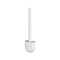 Wall Mounted Silicone Toilet Brush With Soft Bristles And Compact Holder 6