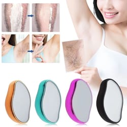 crystal hair removal tool for painless body exfoliation and depilation