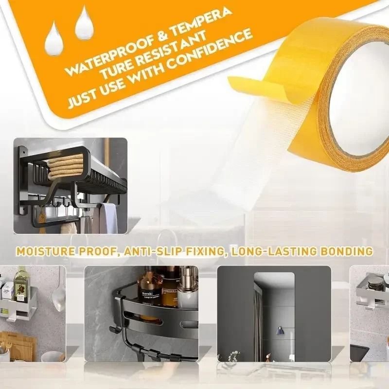 Extra Strong Double Sided Adhesive Carpet Tape Heavy Duty Transparent Fixing Tape 5