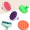 Silicone Scalp Massager Shampoo Brush For Hair Washing And Relaxing Head Massage 1